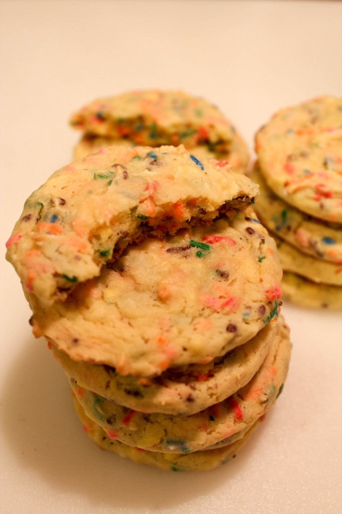 cake batter cookies-1