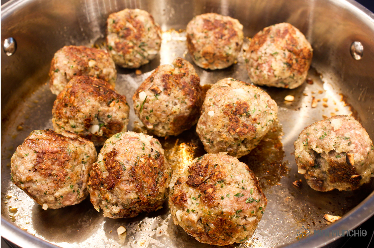 Panko Meatballs Mini Munchie