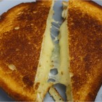 Gruyère Grilled Cheese with Roasted Garlic