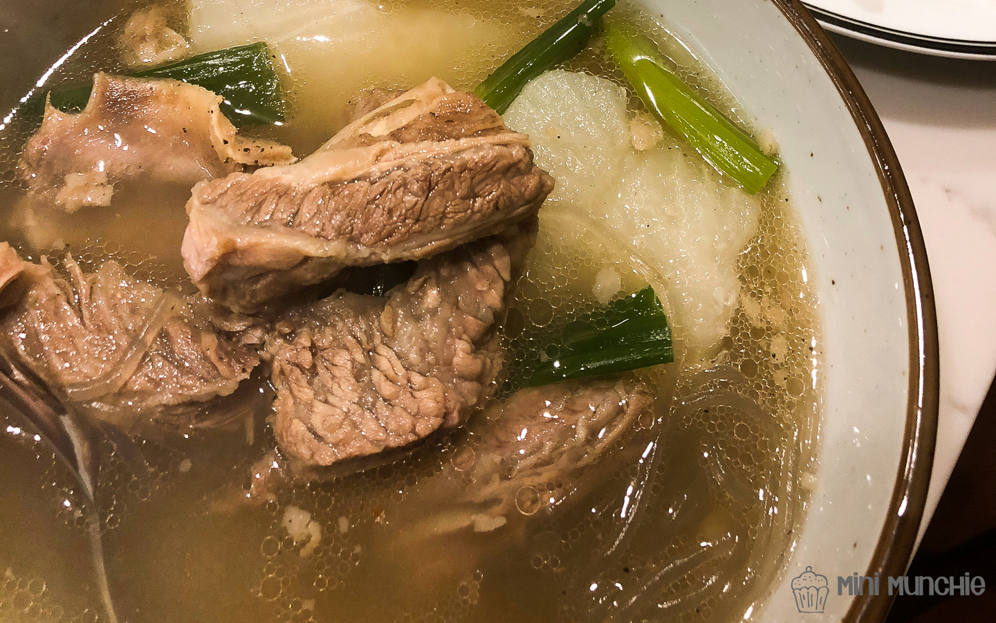 Galbitang – Beef Short Rib Soup - Mini Munchie